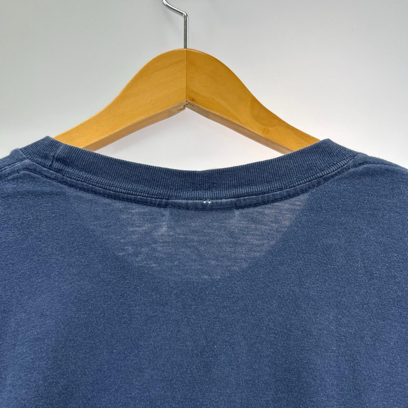 半袖Ｔシャツ 00S NIKE ﾌﾟﾘﾝﾄT NVY XXL ネイビー