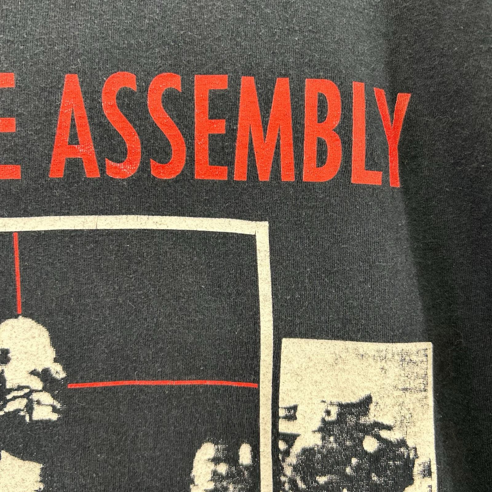 半袖Ｔシャツ 00s FRONT LINE ASSEMBLY BLK ネイビー