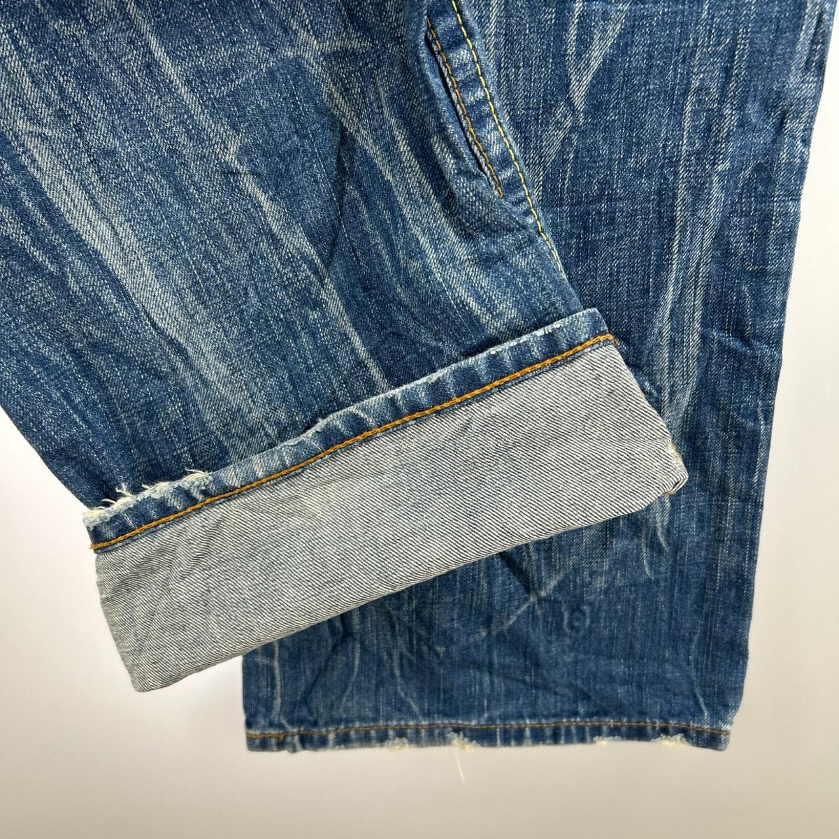 デニムパンツ OL708-0002 ｶｰｺﾞﾌﾚｱ 32 ネイビー