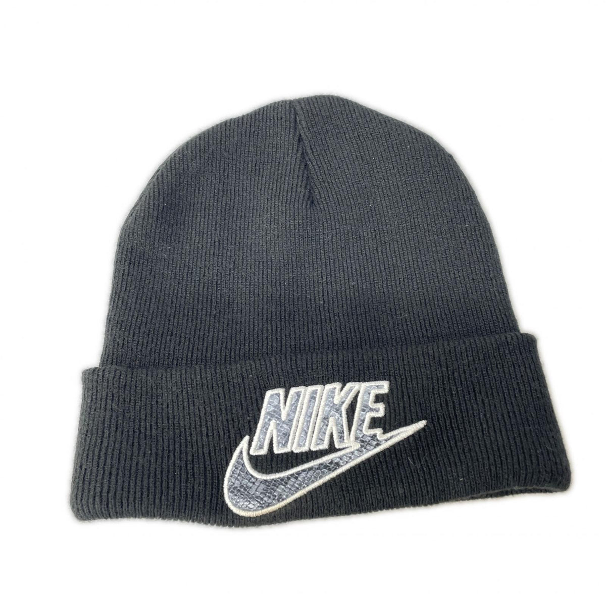 ニットキャップ 21SS Nike Snakeskin Beanie ブラック
