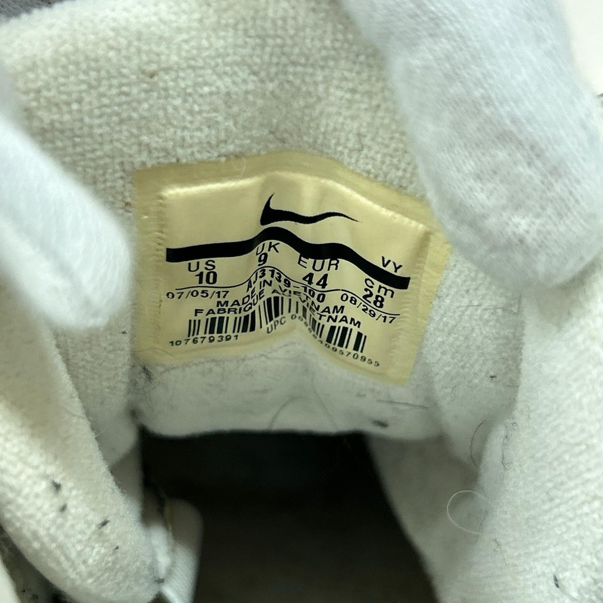 スニーカー MORE UPTEMPO QS ATLANTA 28cm (US10 UK9 1/2 EU46)