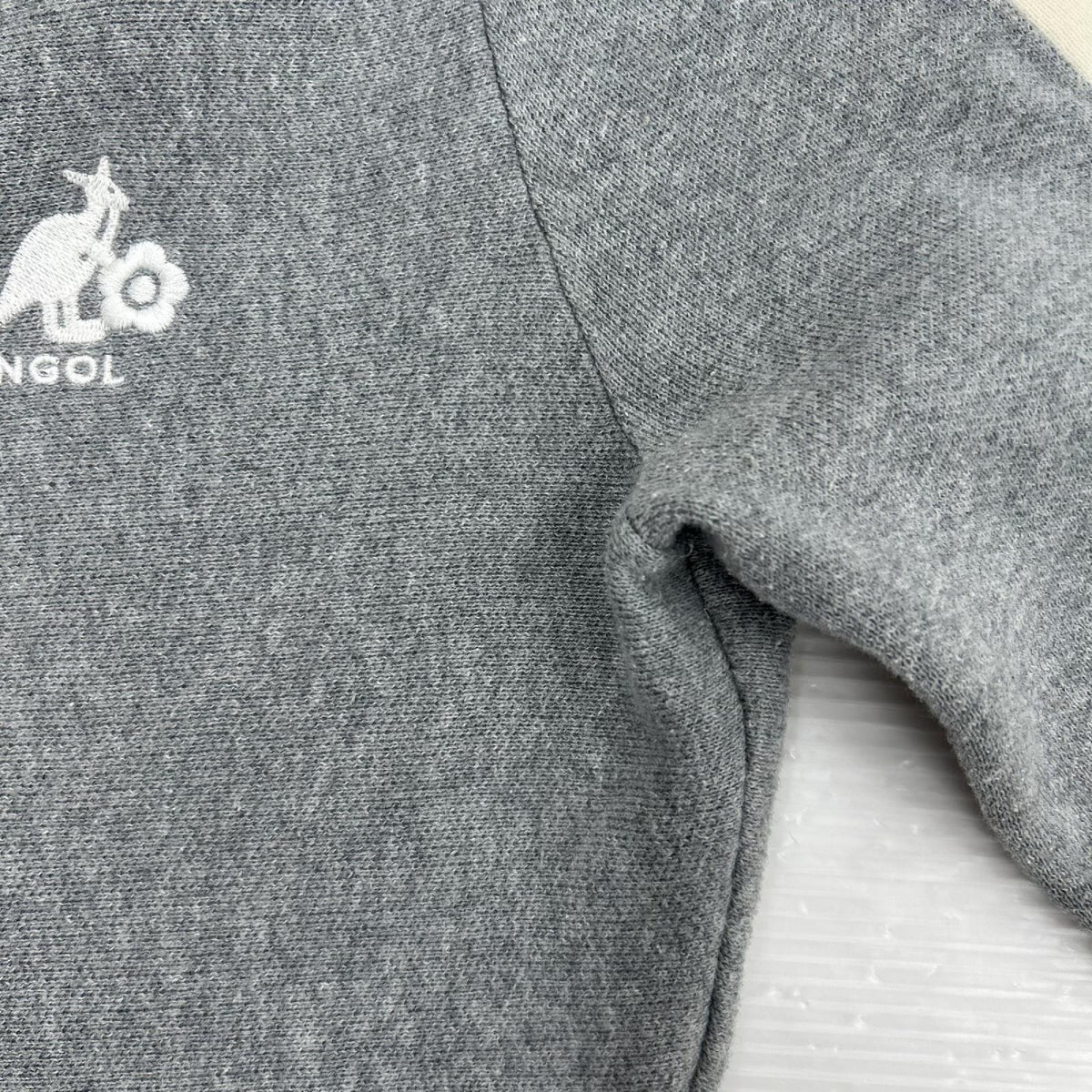 ワンピース ×KANGOL ﾜﾝﾎﾟｲﾝﾄ ｸﾞﾚｰ M グレー