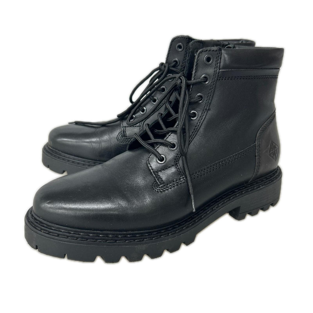 ブーツ Stefano Rossi side zip 26.5cm ブラック