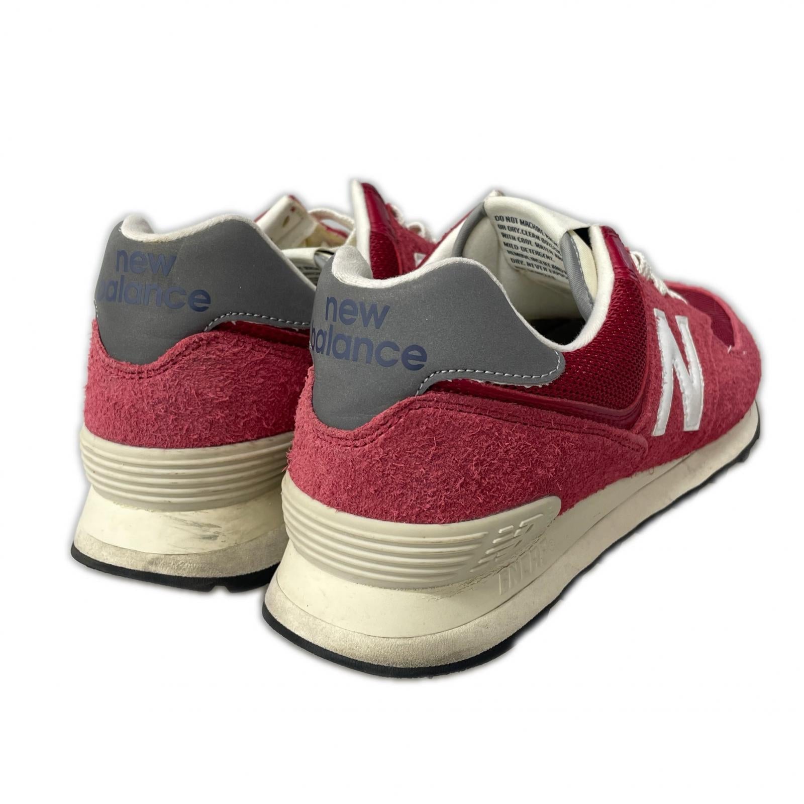 スニーカー 574 RED WHITE ﾛｰｶｯﾄｽﾆｰｶｰ 26.0cm 26cm (US8 UK7 1/2 EU42) レッド