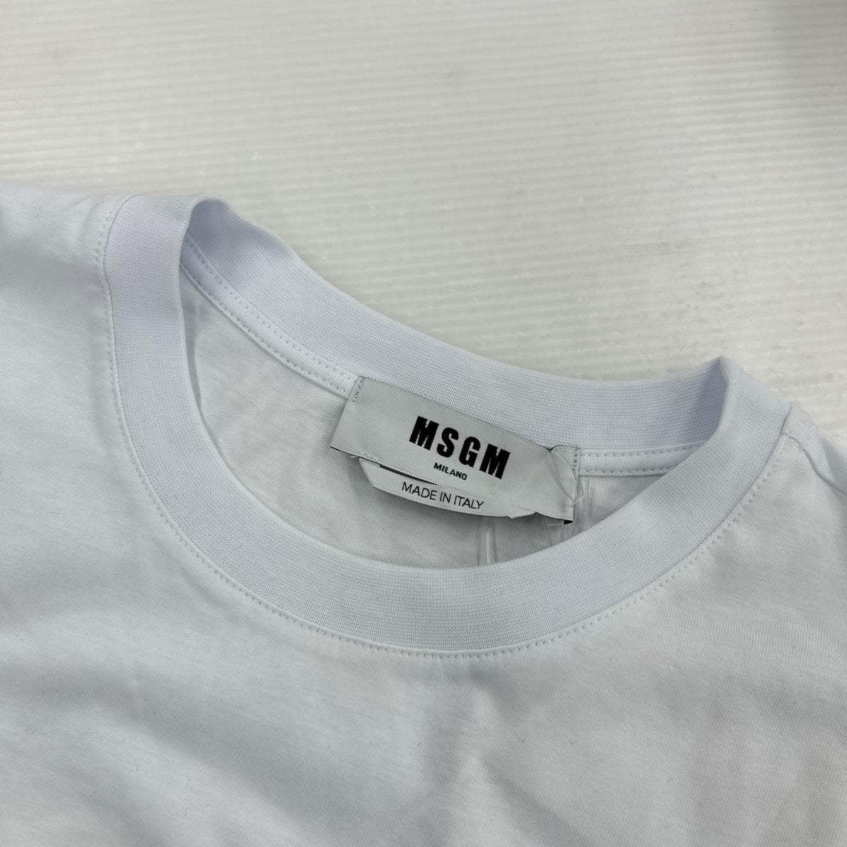 半袖Ｔシャツ MSGM 半袖Tシャツ・カットソー L ホワイト