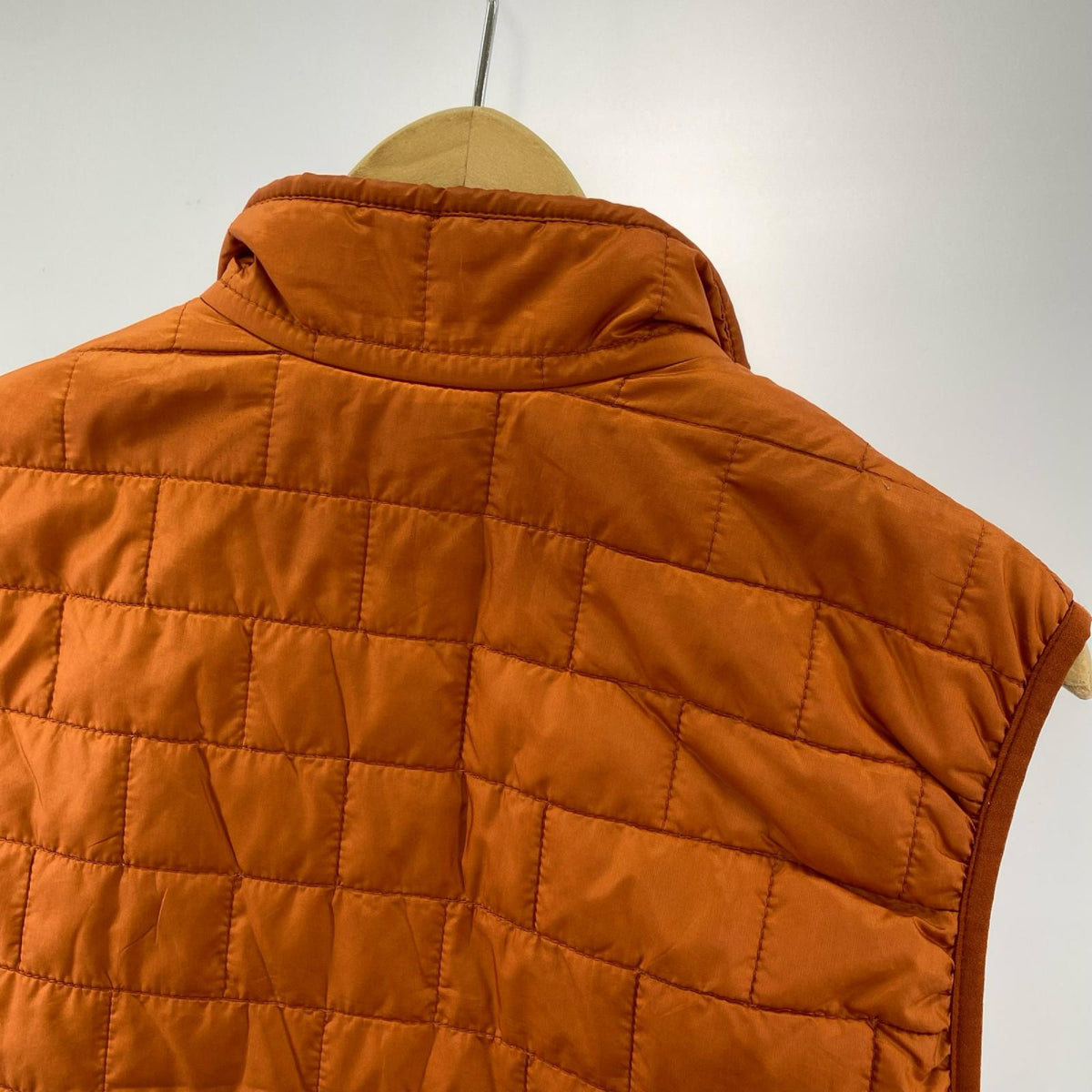 長袖シャツ Nano Puff Vest S オレンジ