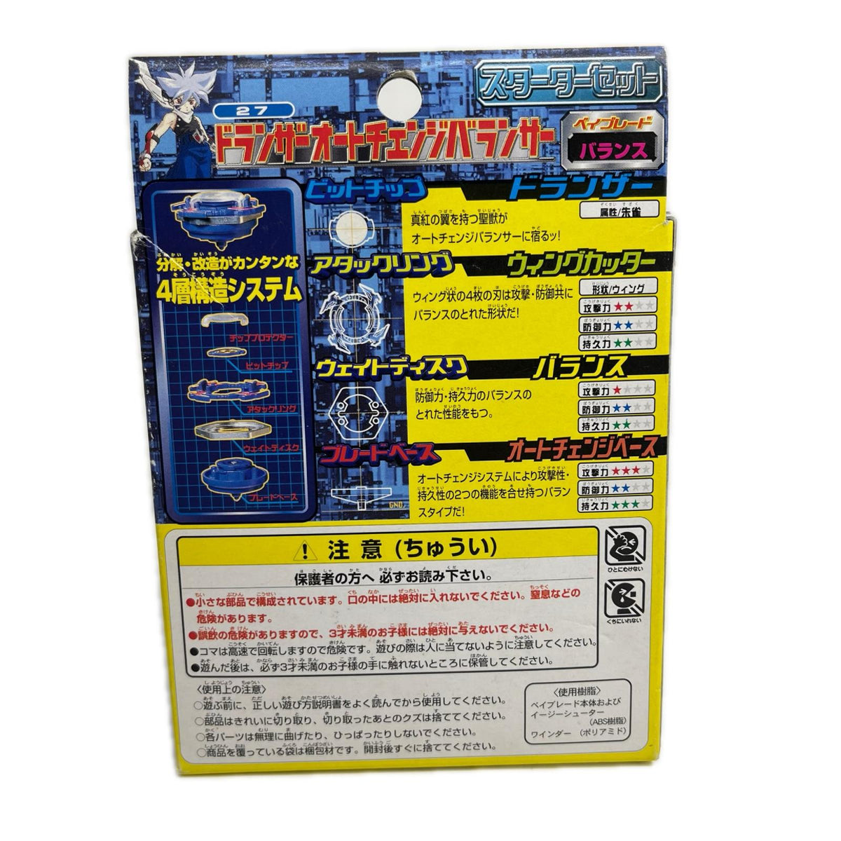 ベイブレード 27 ドランザーオートチェンジバランサー スターターセット ベイブレード その他小物