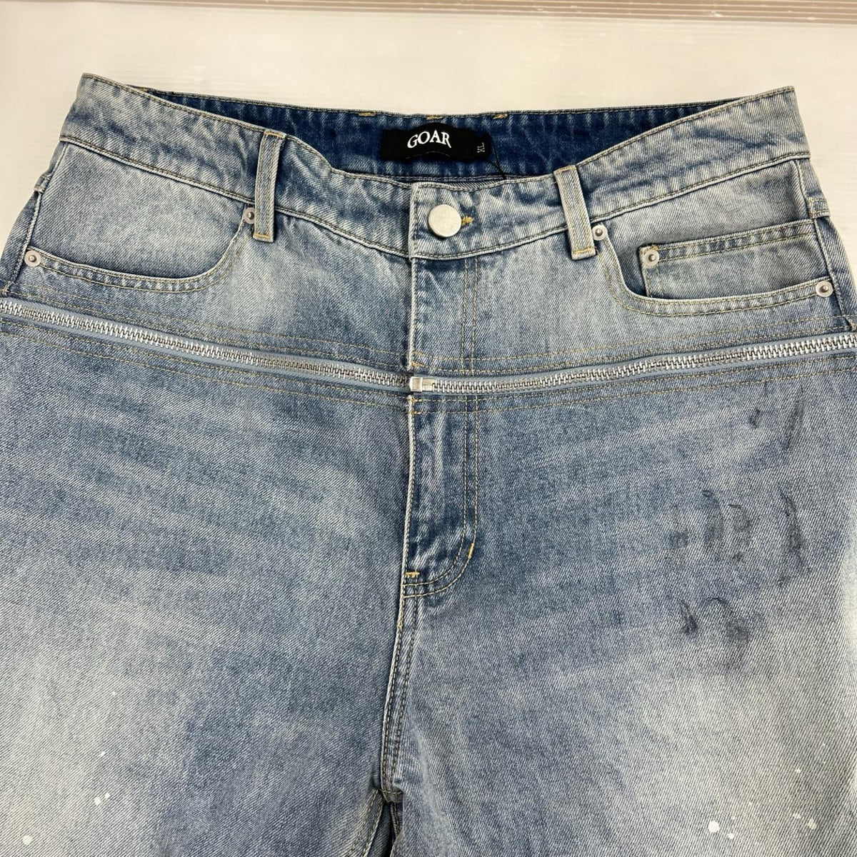 デニムパンツ goar.archive/ﾃﾞﾆﾑﾊﾟﾝﾂ ブルー