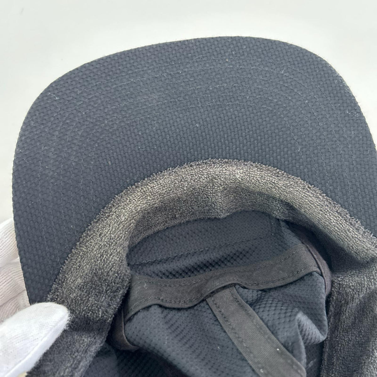 キャップ Nylon Pique Camp Cap ブラック