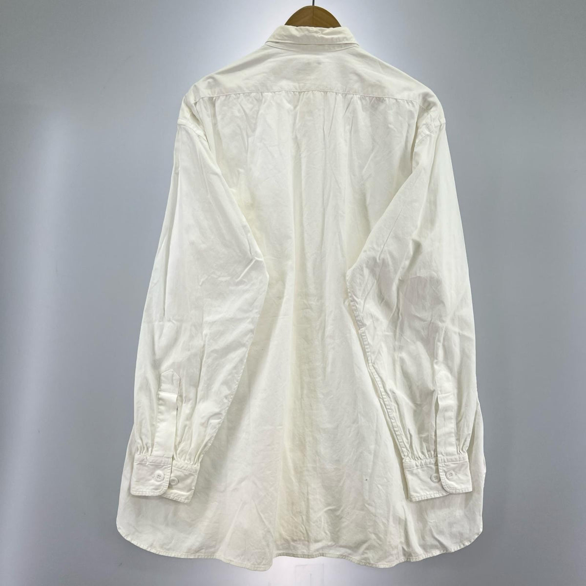 長袖シャツ POUR HOMME 2P COTTON SHIRT 白 (3) 3 ホワイト