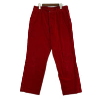 パンツ Y's for men Velour Trousers 赤 (5) 5 レッド