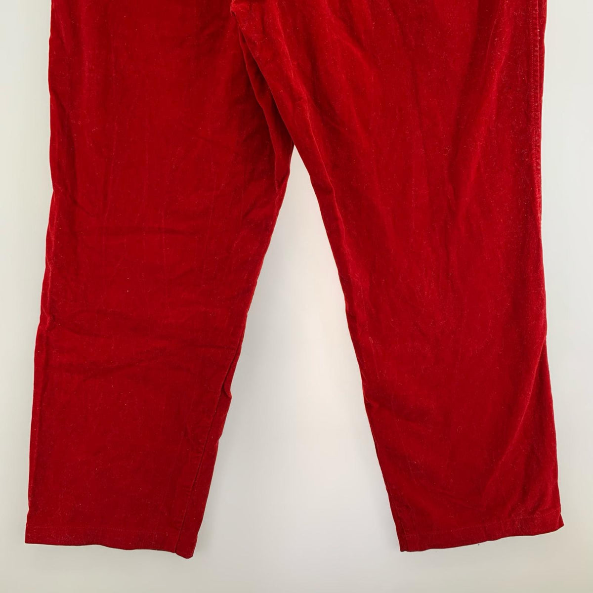 パンツ Y's for men Velour Trousers 赤 (5) 5 レッド