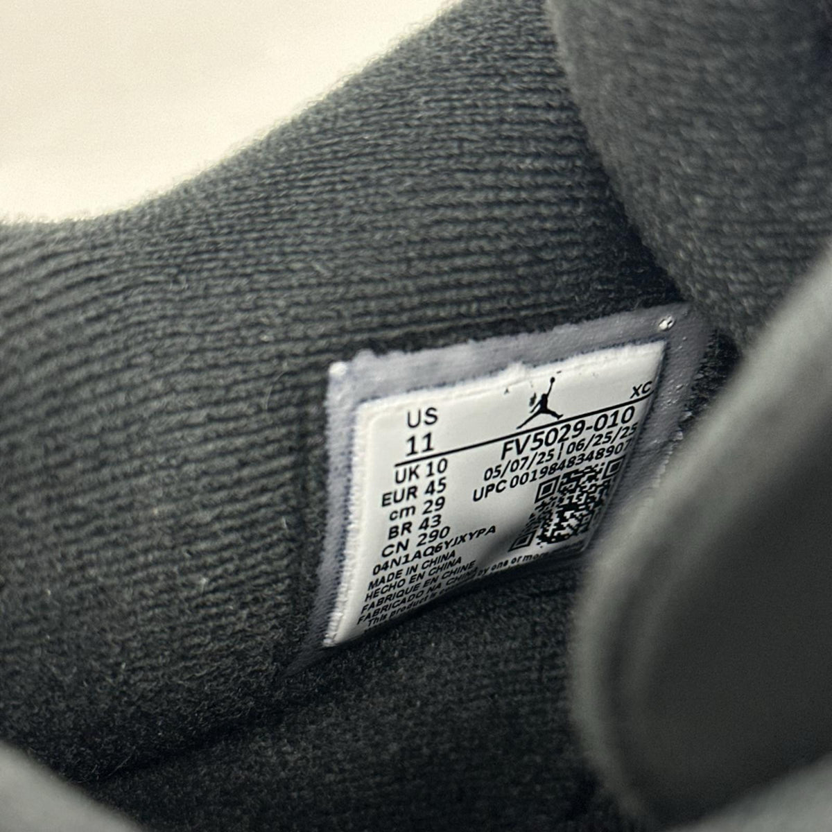 スニーカー Air Jordan 4 Retro OG "Black Cat″ 29.0 ブラック