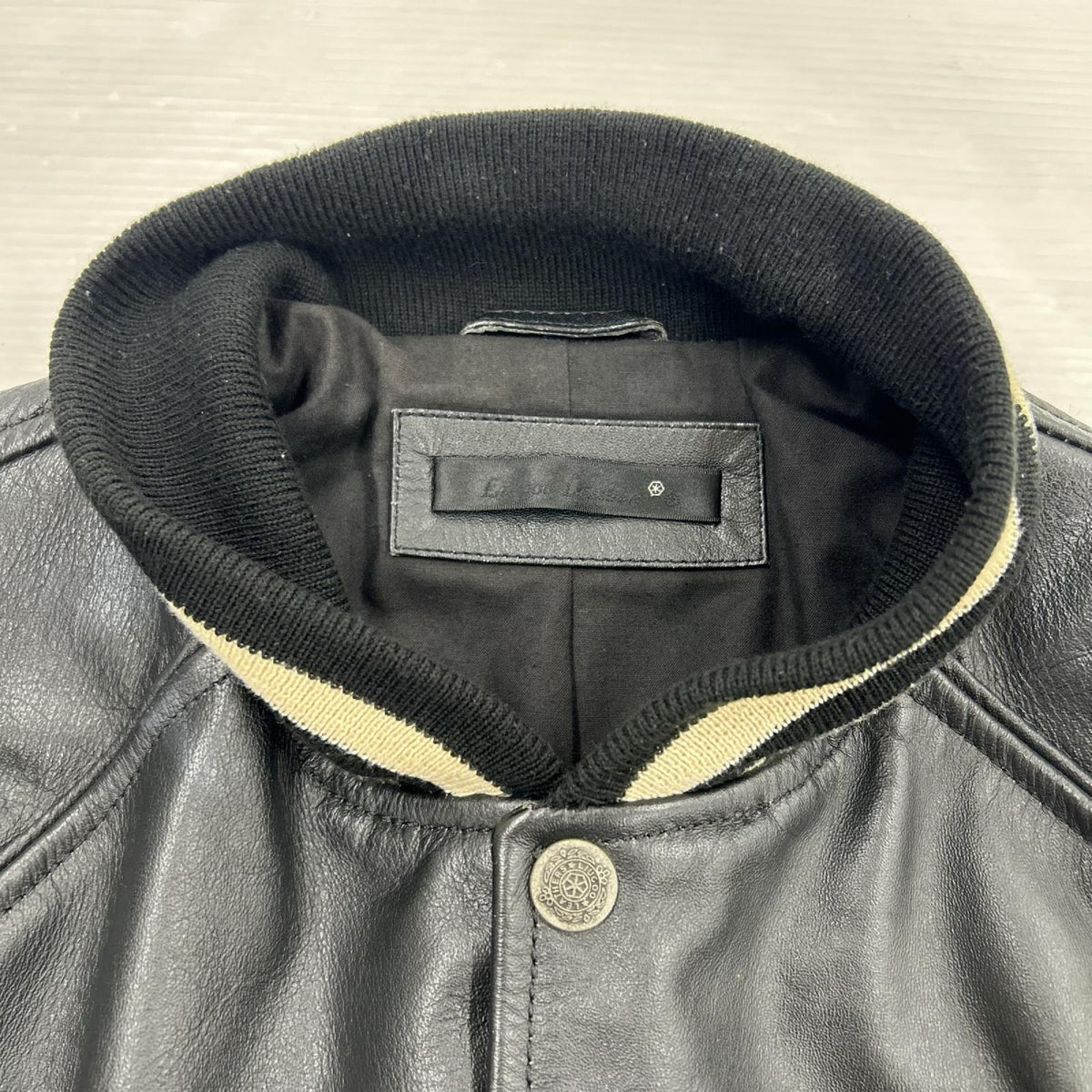 レザージャケット Liugoo Leather 牛革 ブラック