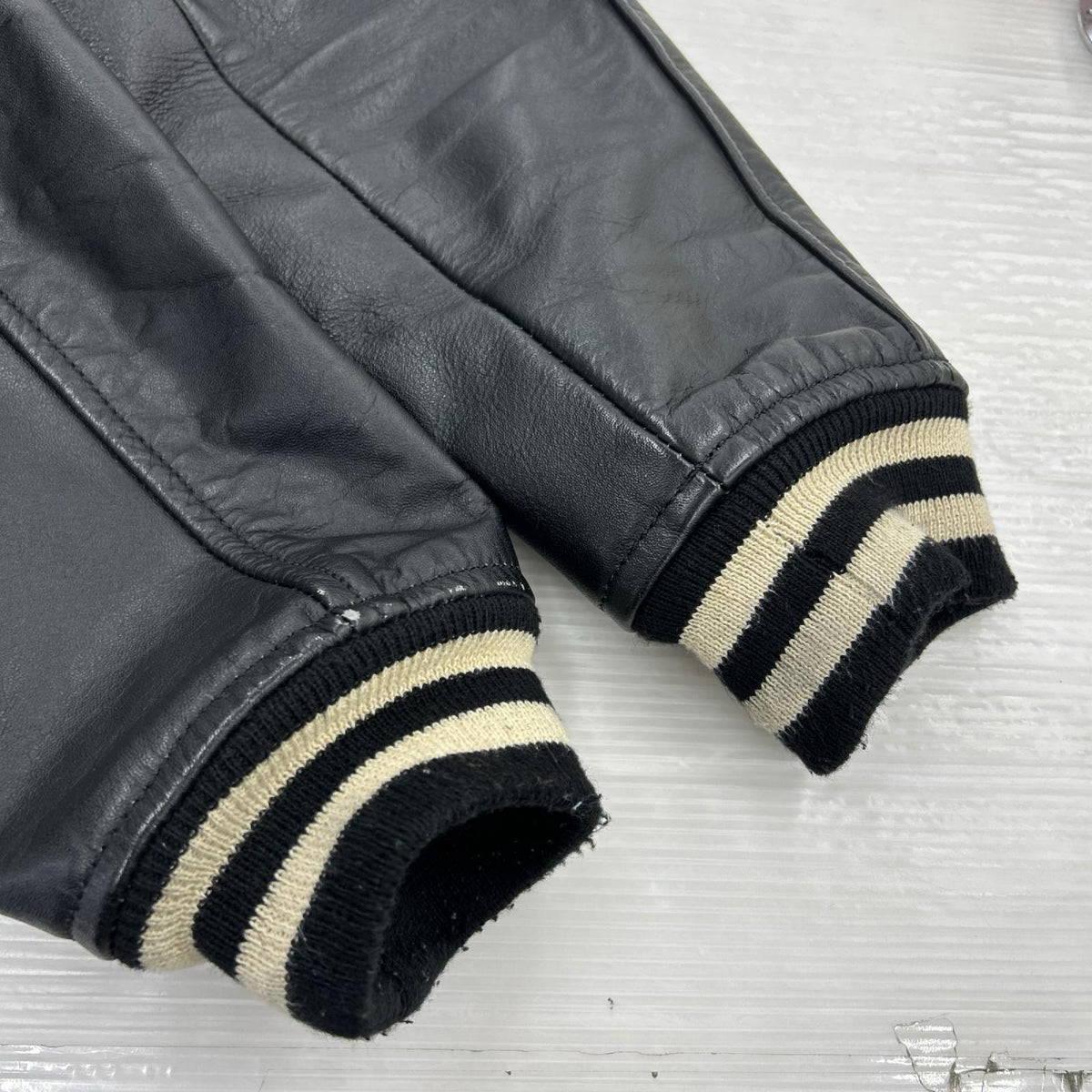 レザージャケット Liugoo Leather 牛革 ブラック