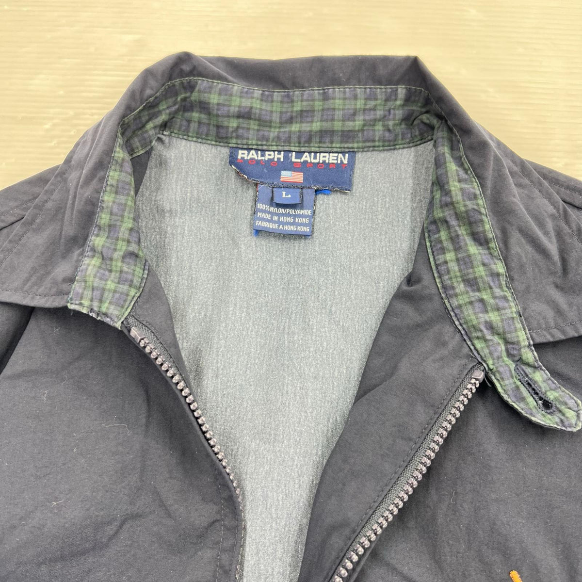 ジャケット POLO SPORTS ﾅｲﾛﾝｼﾞｬｹｯﾄ ﾈｲﾋﾞｰ L ネイビー