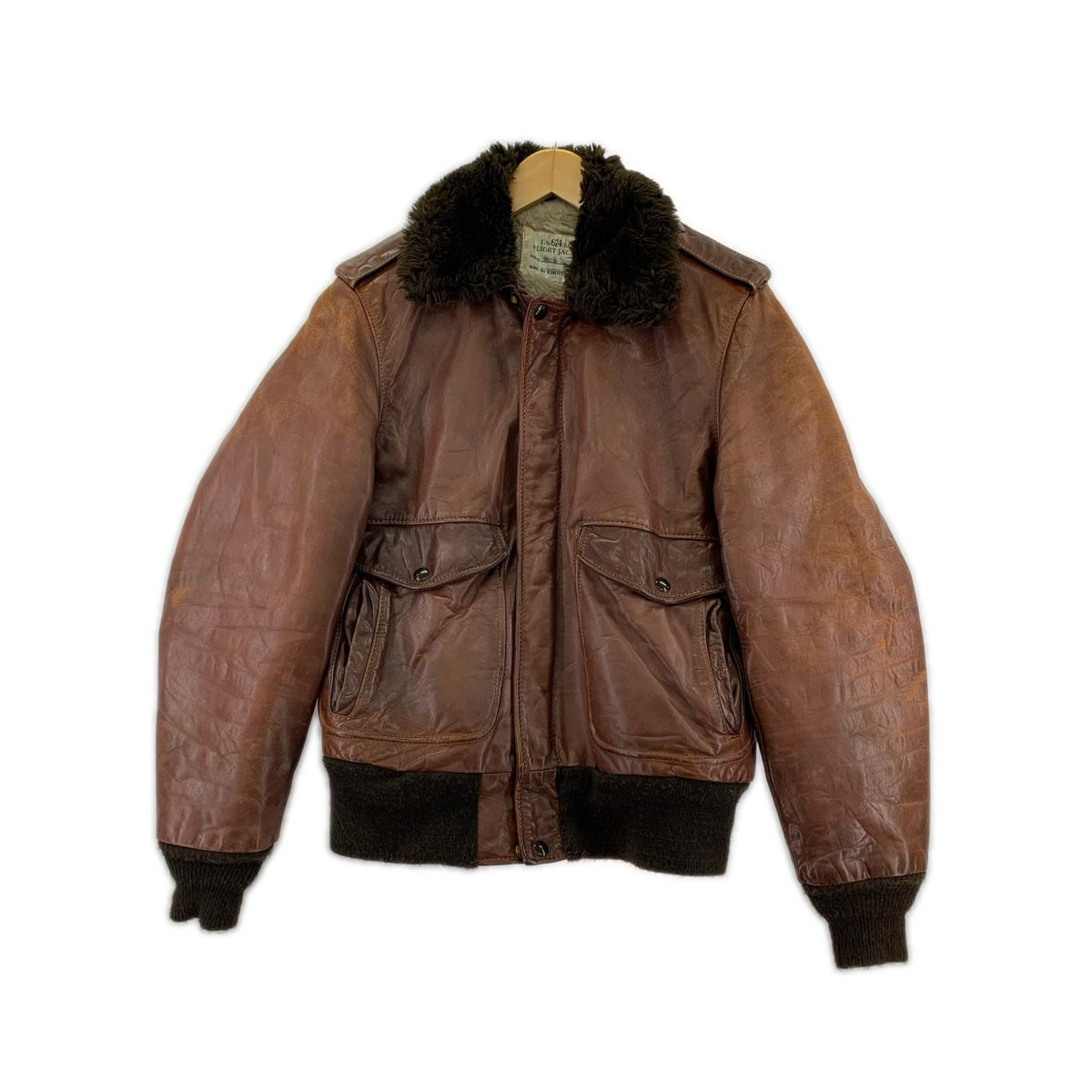 ジャケット Schott NYC ﾌﾗｲﾄｼﾞｬｹｯﾄ 36 ブラウン