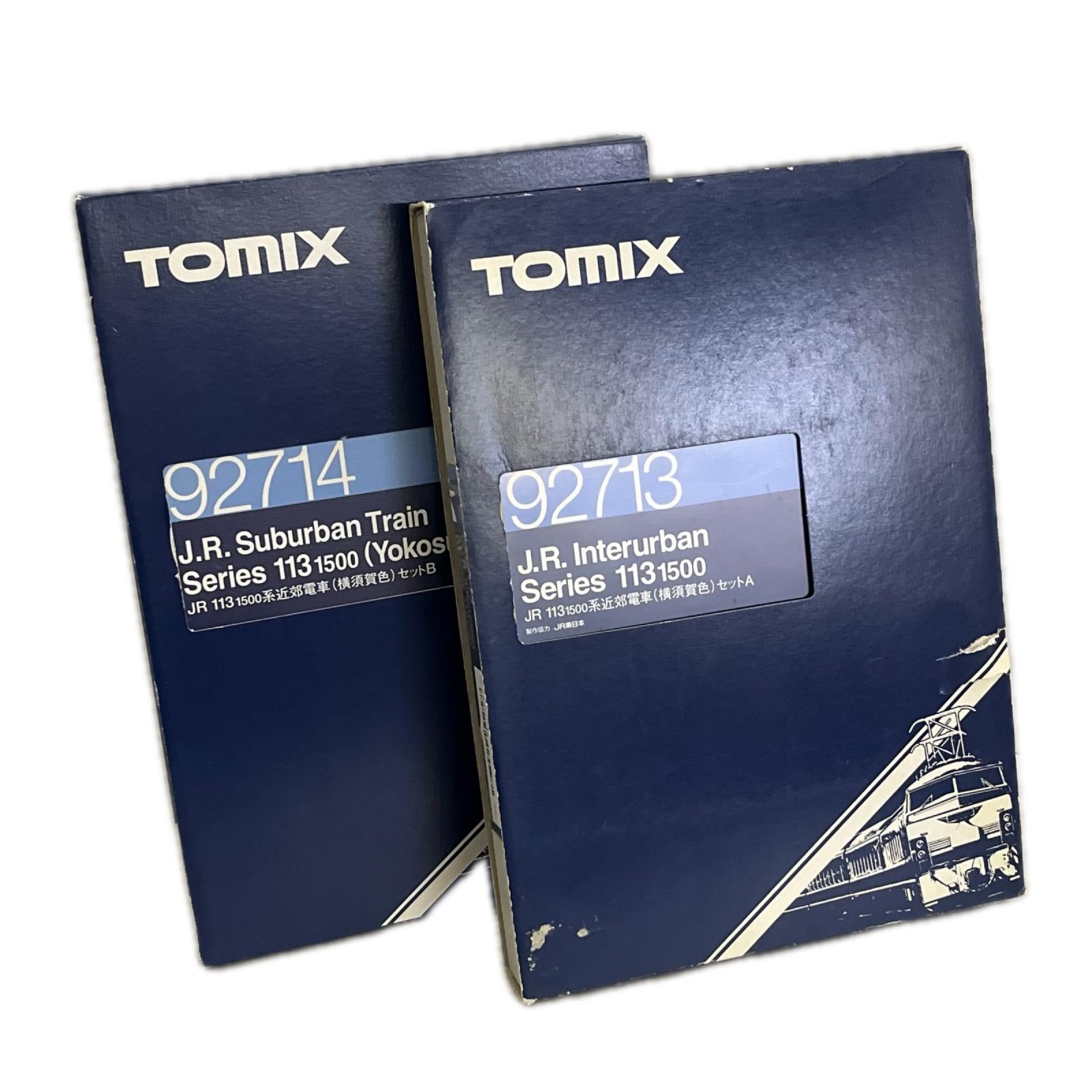 TOMIX JR113系1500番台 近郊電車 16両セット 　JR 113 1500系　近郊電車 TOMIX 鉄道模型車両