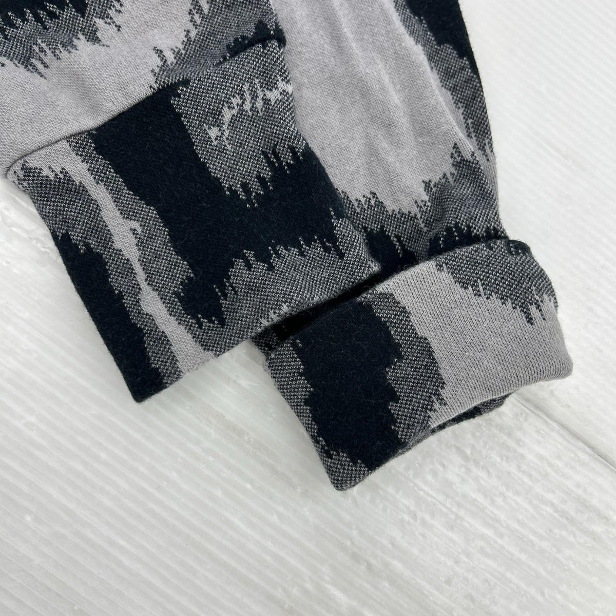 パーカー CHOICE レオパードパーカー オーブ刺繍 3 ブラック