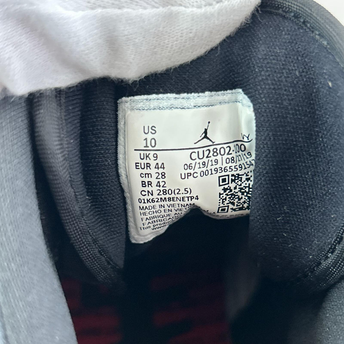 スニーカー AIR JORDAN 1 MID SE FRLS APLA CU2802-100 28cm (US10 UK9 1/2 EU46) グレー