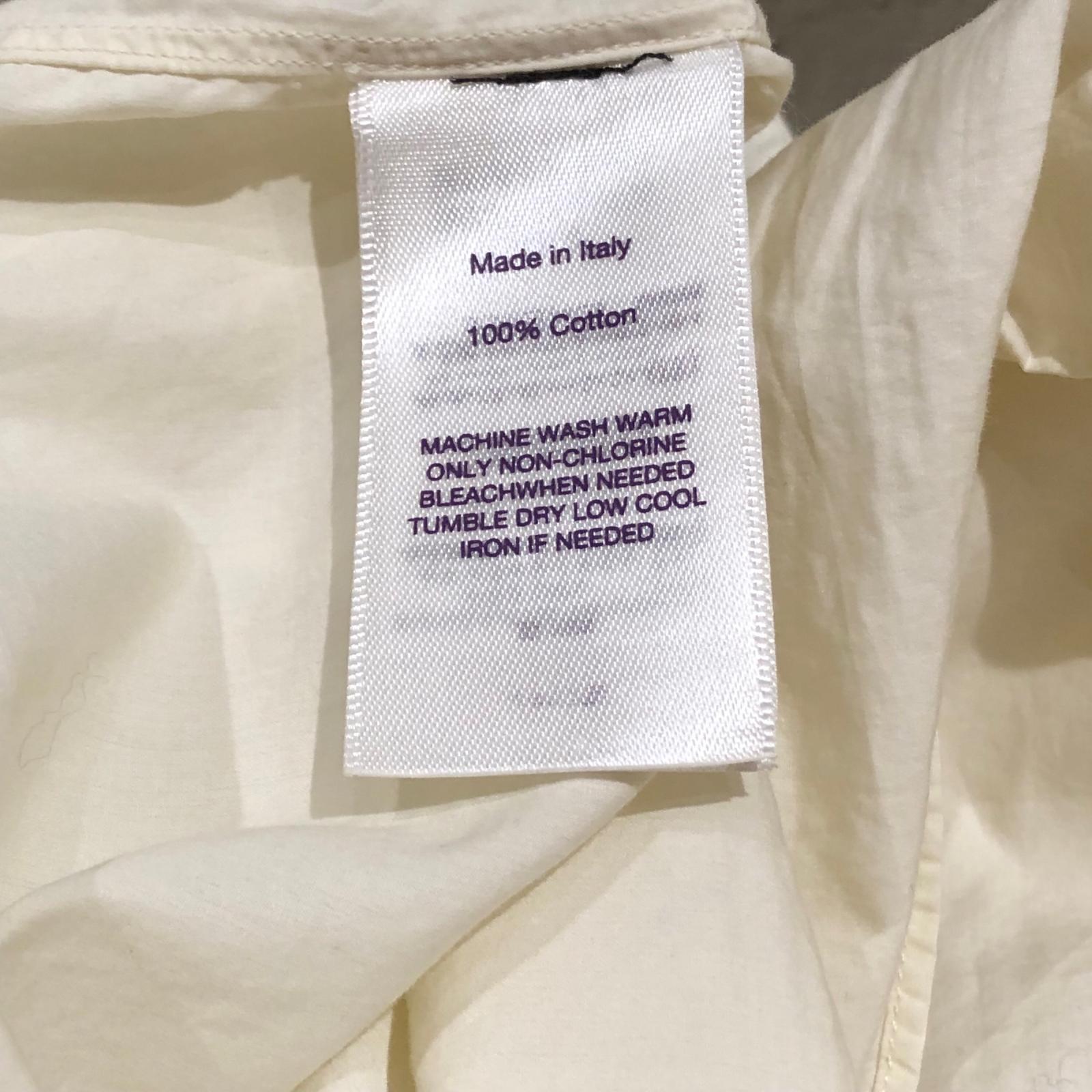 長袖シャツ purple label ブザムシャツ