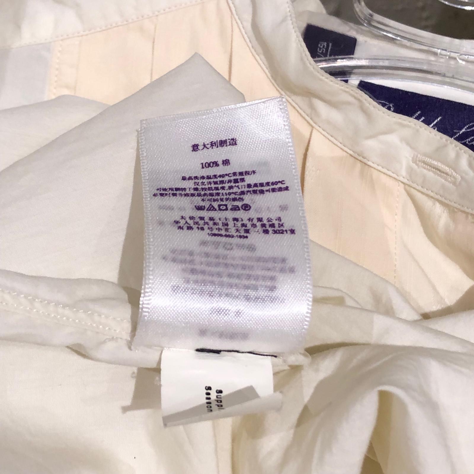 長袖シャツ purple label ブザムシャツ