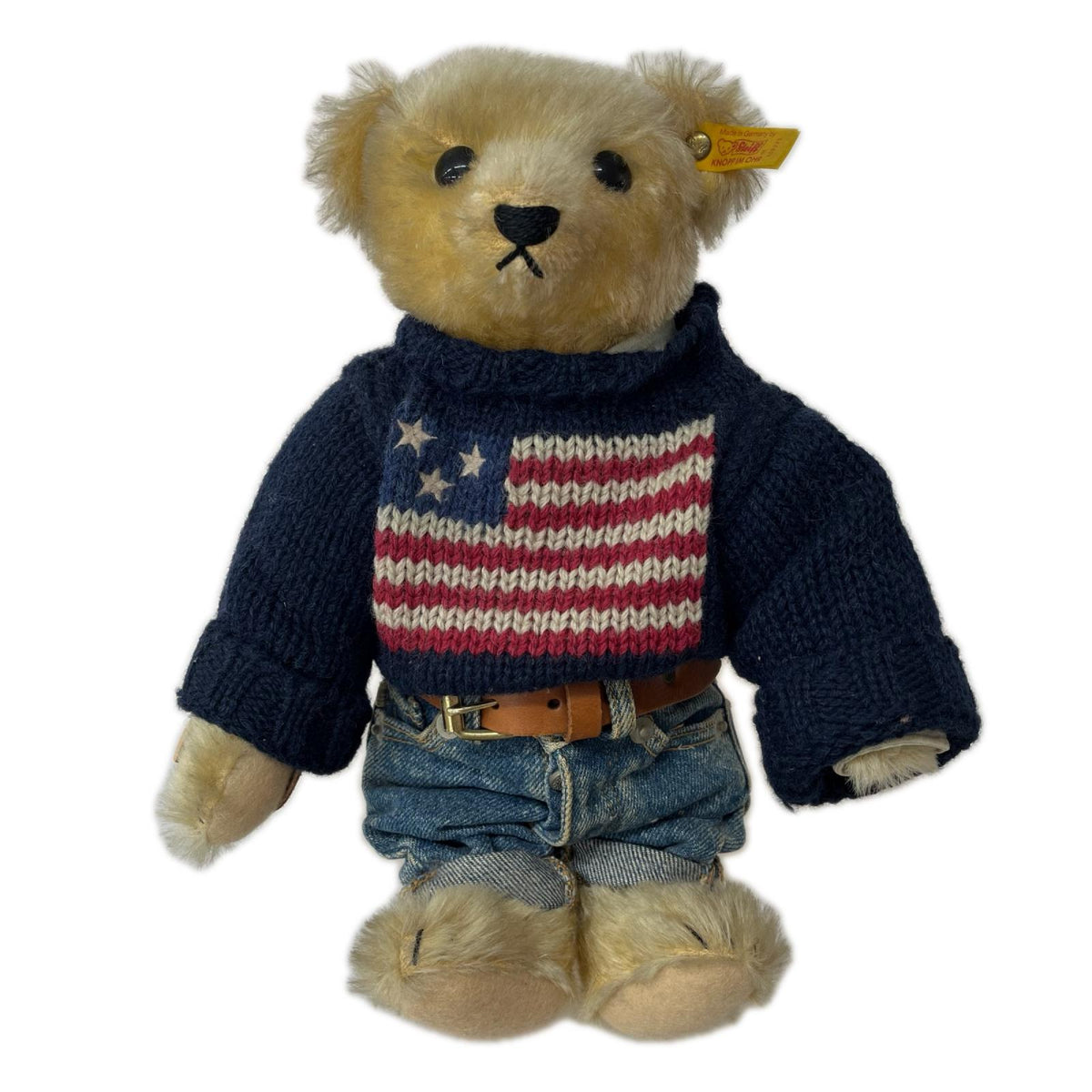 その他アクセサリー 90s 3500個限定 USAフラッグベア Steiff