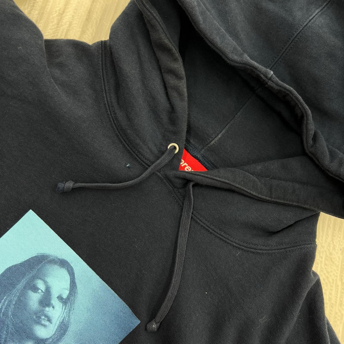 パーカー 24AW Kate Moss Hooded Sweatshirt (XL) ネイビー