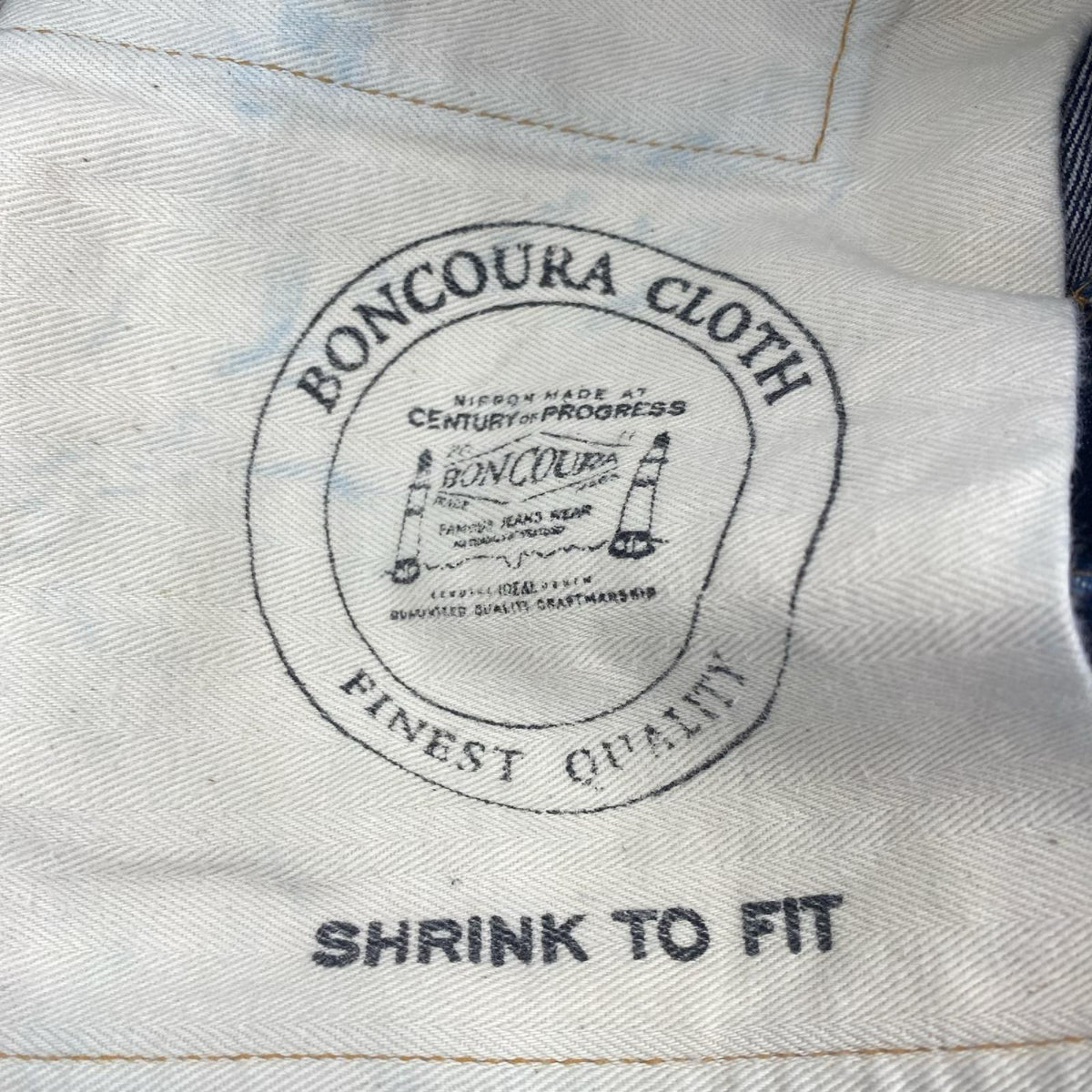 デニムパンツ BONCOURA ｲﾝﾃﾞｨｺﾞ　W34 34