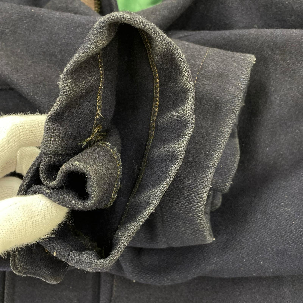 ジャケット SARTORIA DEL BORGO ｳｰﾙﾌｨｰﾙﾄﾞｼﾞｬｹｯﾄ M ネイビー