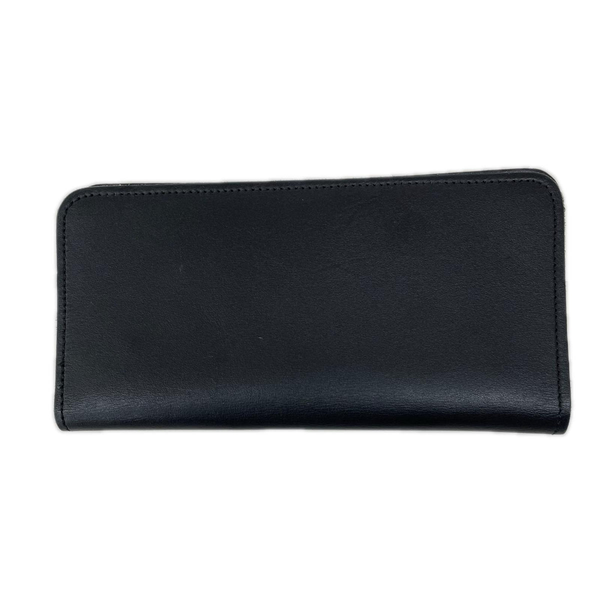 長財布 革蛸謹製 ﾚｻﾞｰﾌﾗｯﾌﾟﾚｻﾞｰｳｫﾚｯﾄ BLK ブラック