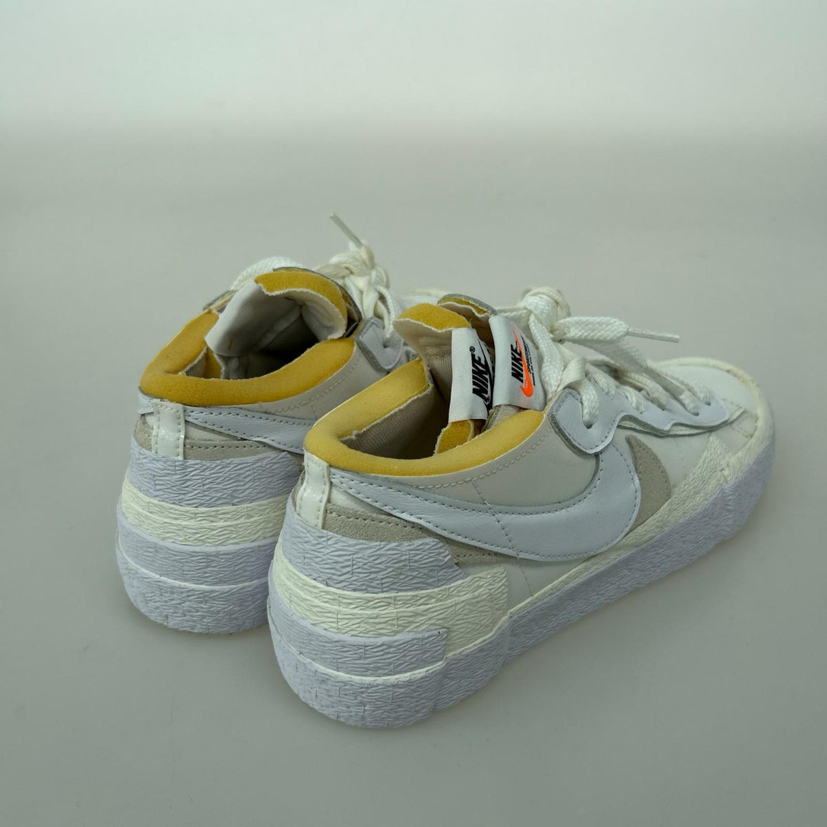 スニーカー ×Sacai BLAZER LOW (26.5cm) 26.5cm (US8 1/2 UK8 EU43) ホワイト