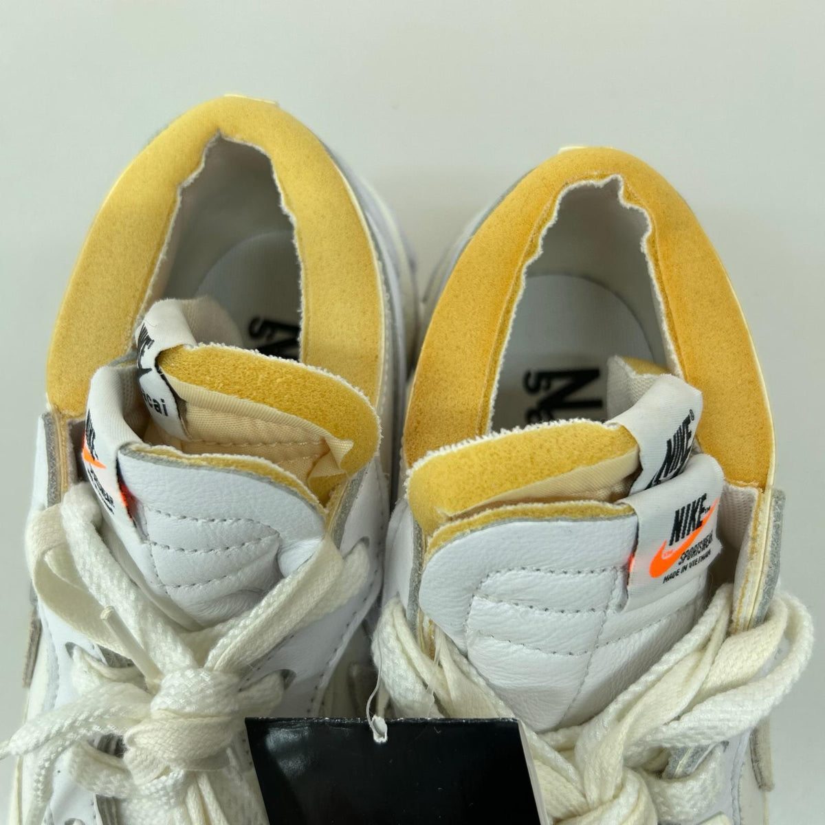 スニーカー ×Sacai BLAZER LOW (26.5cm) 26.5cm (US8 1/2 UK8 EU43) ホワイト