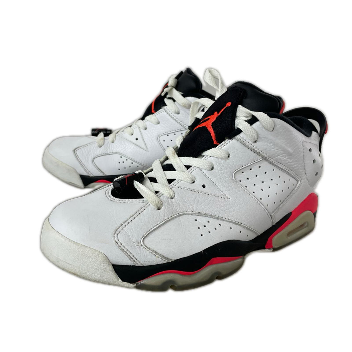 スニーカー AIR JORDAN 6 RETRO LOW INFRARED27.5cm 27.5cm (US9 1/2 UK9 EU45) ホワイト