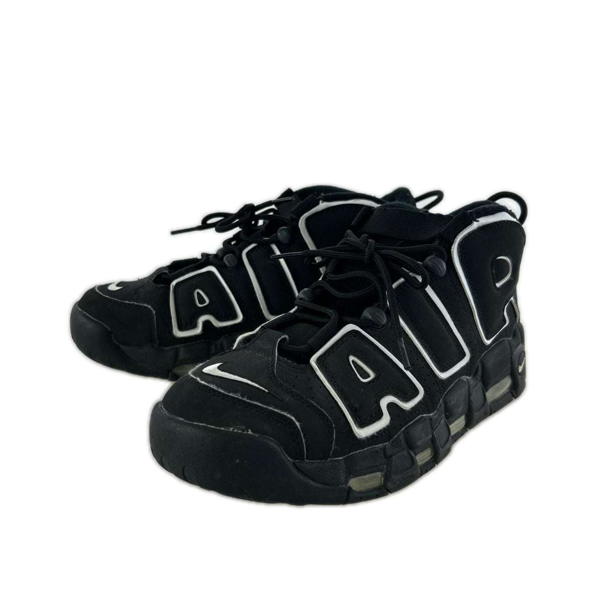 スニーカー AIR MORE UPTEMPO/27.5cm 27.5cm (US9 1/2 UK9 EU45) ブラック
