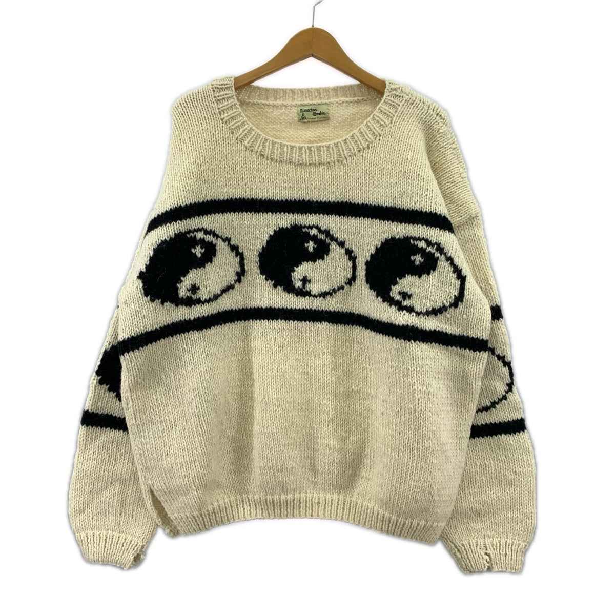 ニット Mac Mahon Knitting Mills 陰陽ｸﾙｰﾈｯｸﾆｯﾄ