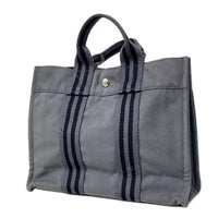 HERMES ﾌｰﾙﾄｩPM ﾄｰﾄﾊﾞｯｸﾞ ｸﾞﾚｰ