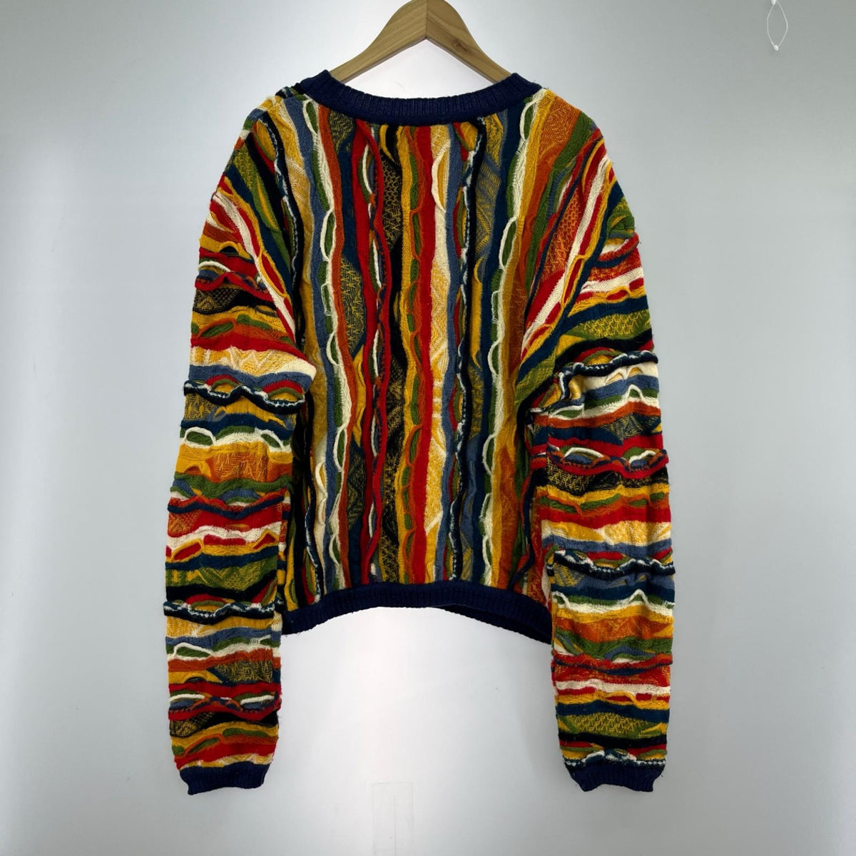 ニット COOGI AU製 ﾏﾙﾁｶﾗｰ 3Dﾆｯﾄ (M) M マルチカラー