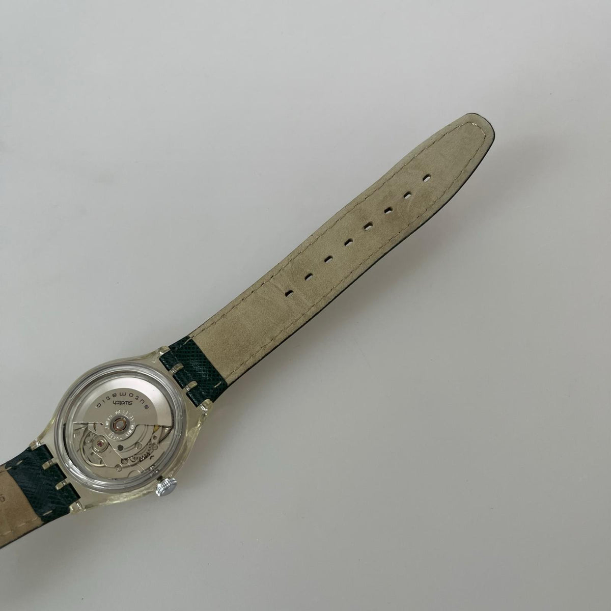 腕時計 SAK100 ﾌﾗﾝｿﾜ 自動巻き ｸﾞﾘｰﾝ