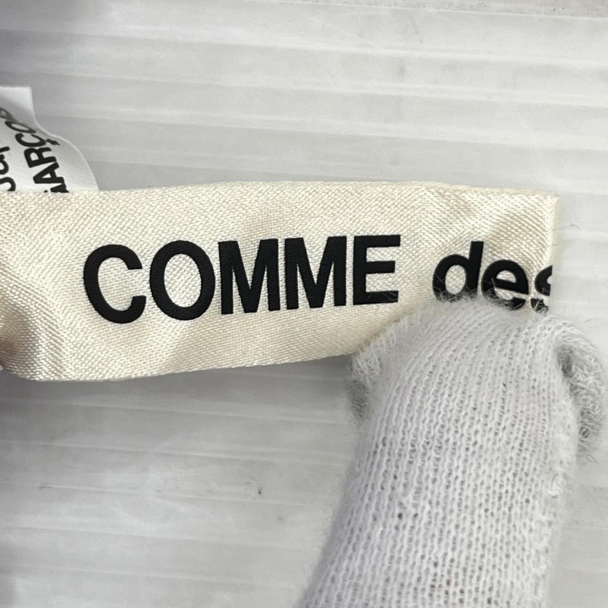 ロングスカート COMME des GARCONS 25SS 花刺繍 ﾃﾞｻﾞｲﾝﾛﾝｸﾞｽｶｰﾄ S ﾌﾞﾙｰ S ブルー
