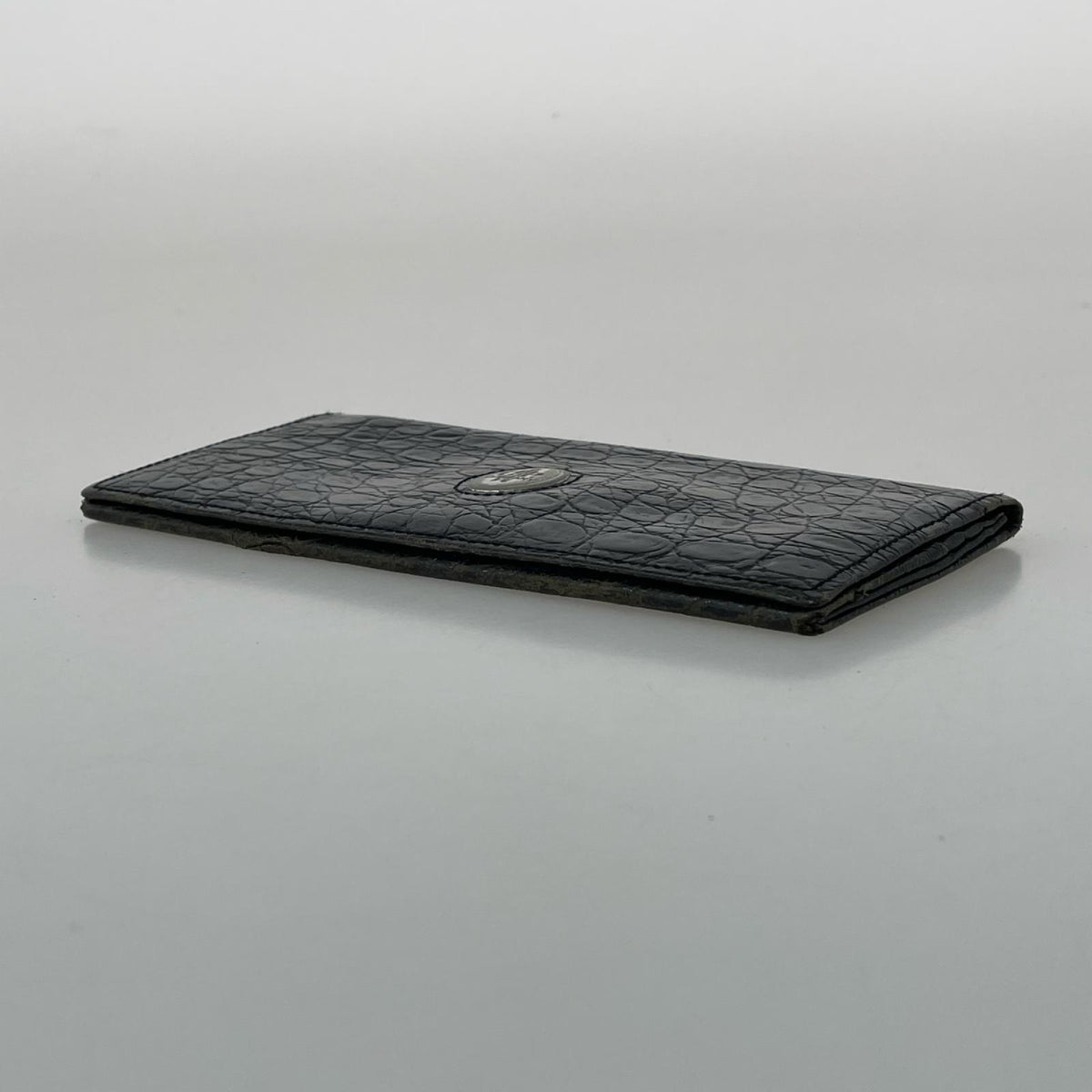 長財布 80-90s ｸﾛｺ型押し BLK ブラック