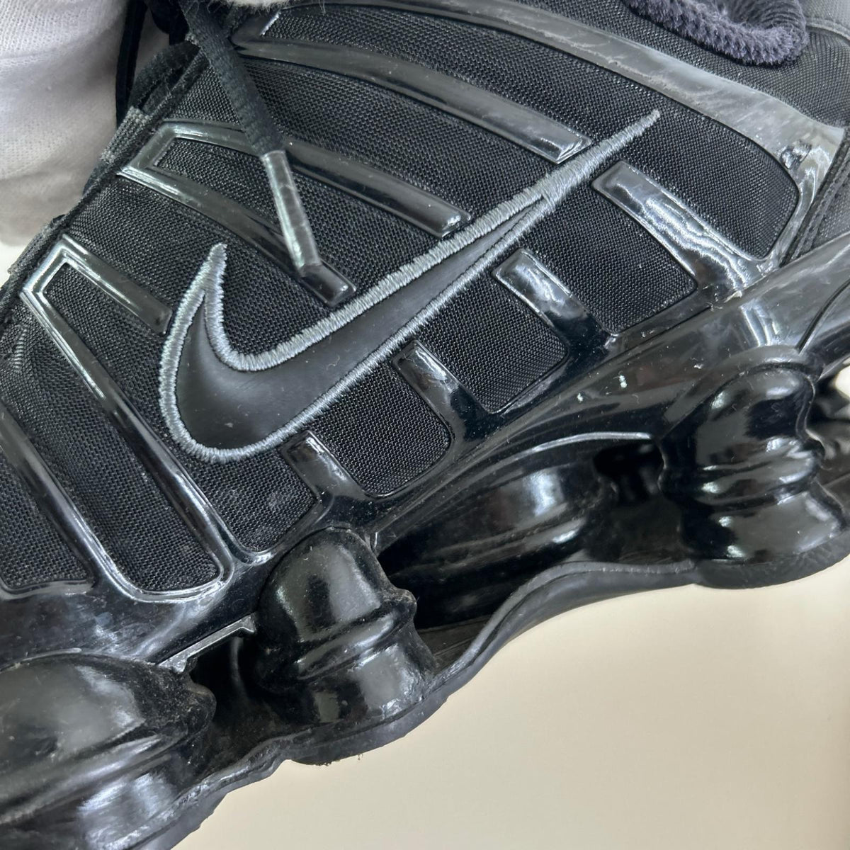 スニーカー WMNS SHOX TL BLK (28.5) AR3566-002 28.5cm (US10 1/2 UK10 EU47) ブラック