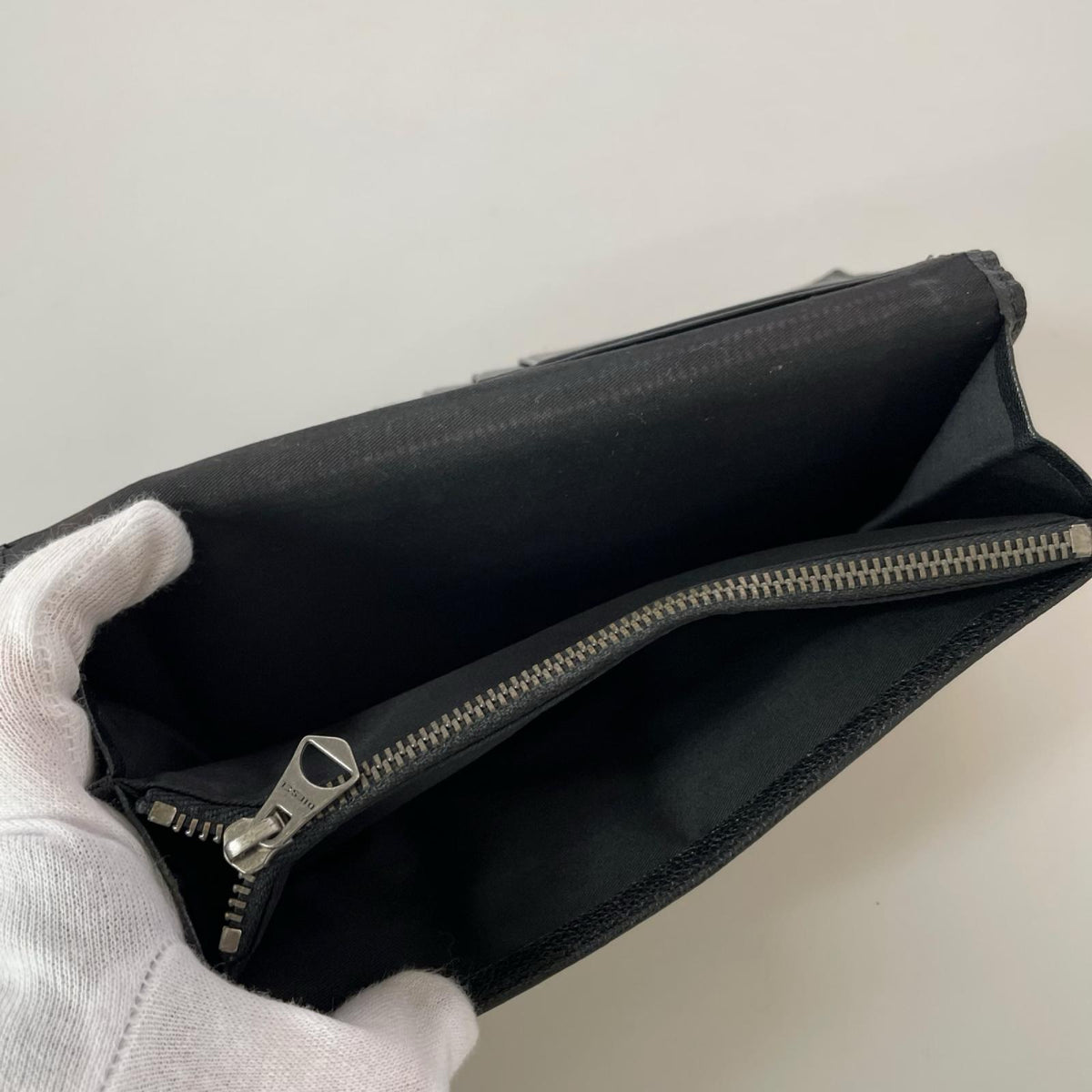 長財布 2つ折り長財布 ブラック