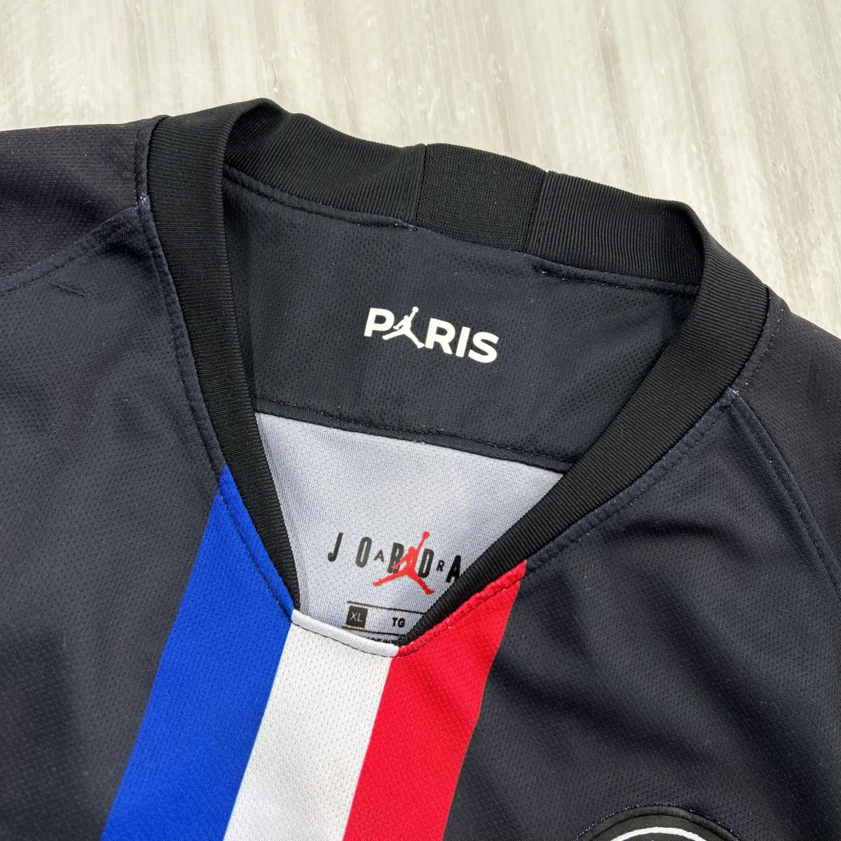半袖Ｔシャツ NIKE ジョーダン × サンジェルマン ユニフォーム スポーツシャツ 黒 ブラック