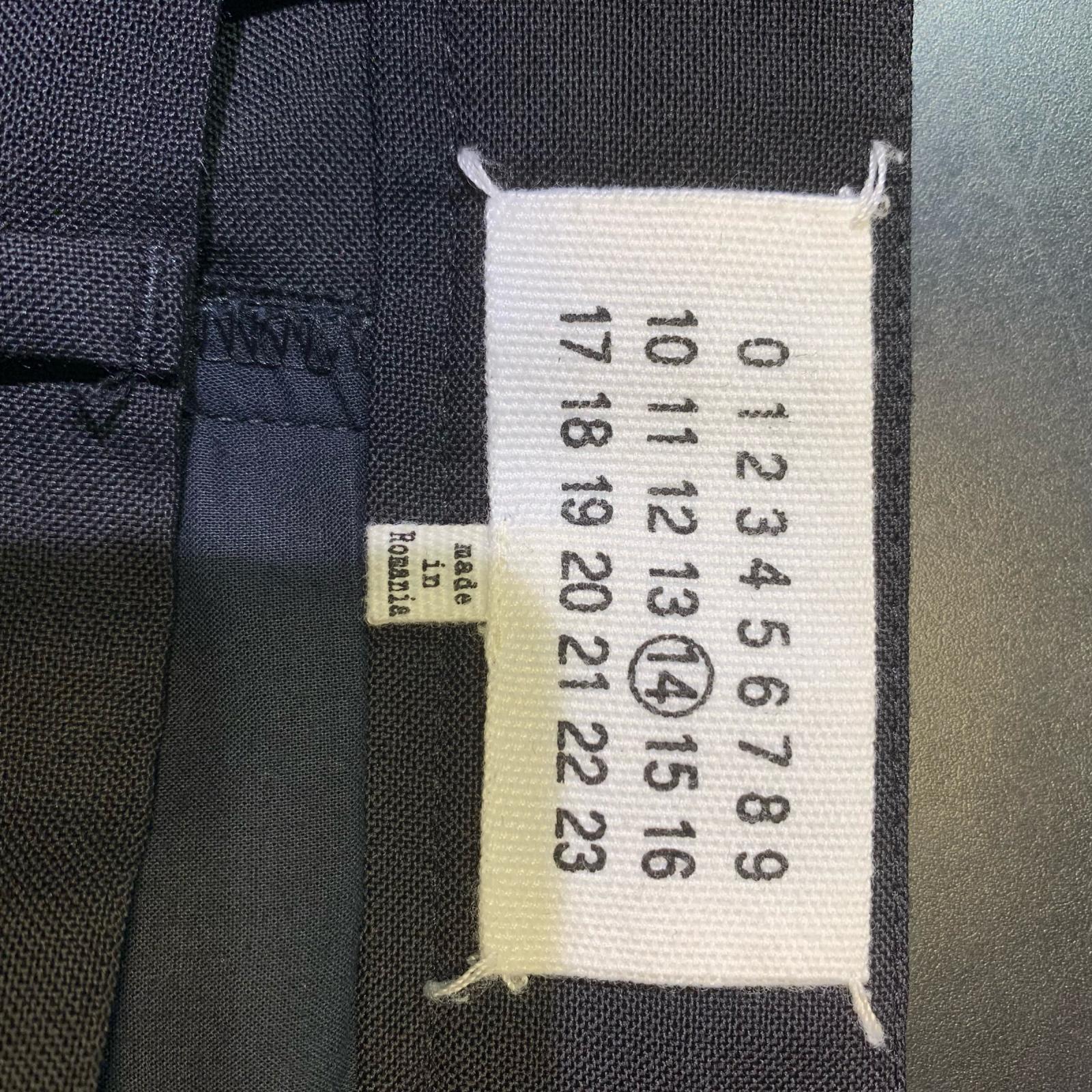 パンツ Maison Martin Margiela 14SS ⑭ ウールスラックス