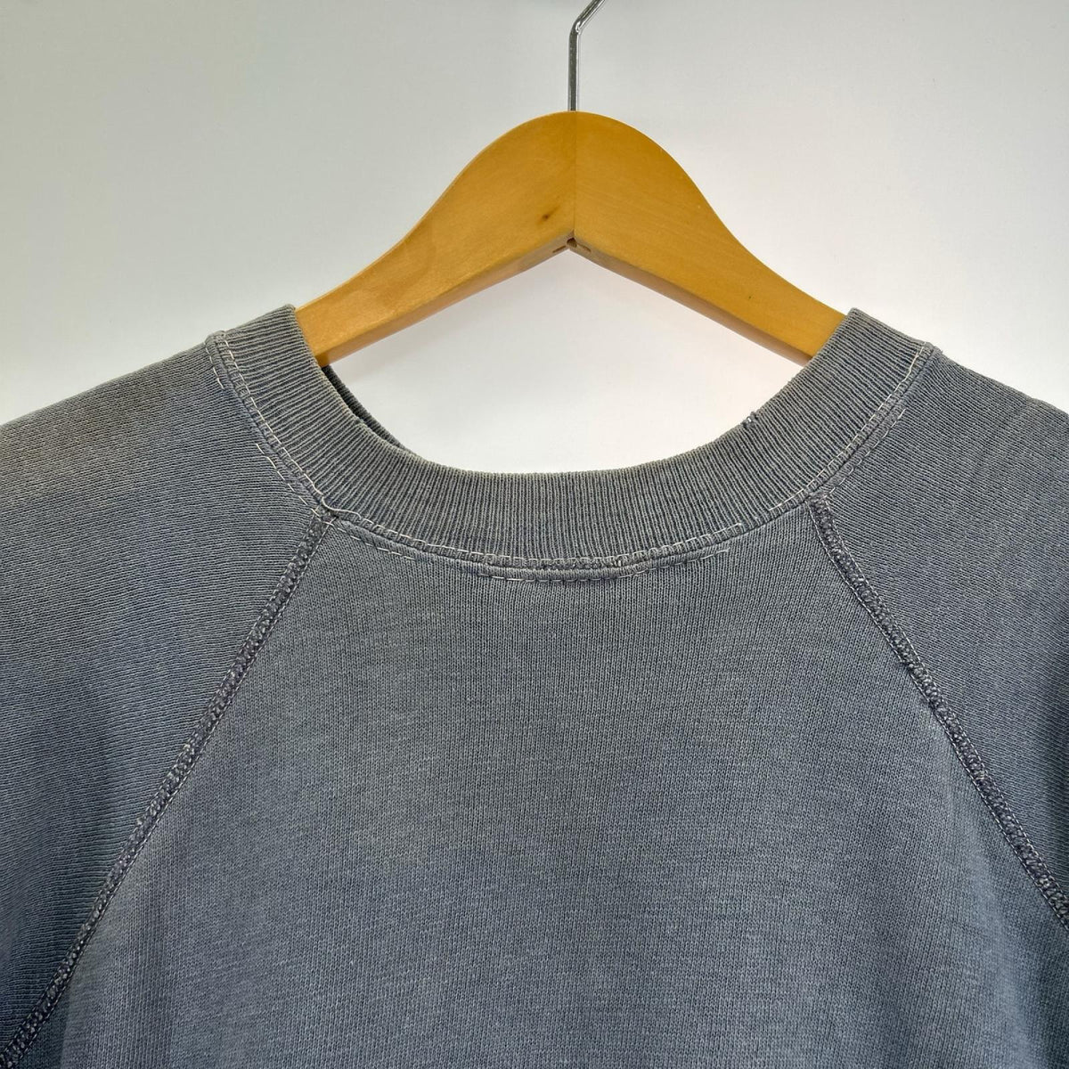 スウェット 60s ﾌﾛｯｷｰ 半袖ｽｳｪｯﾄ 紺 L ネイビー