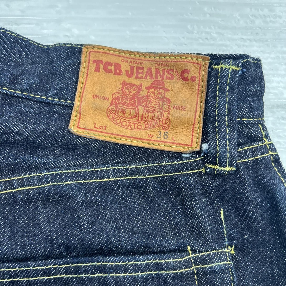 デニムパンツ TCB JEANS S40's（36）