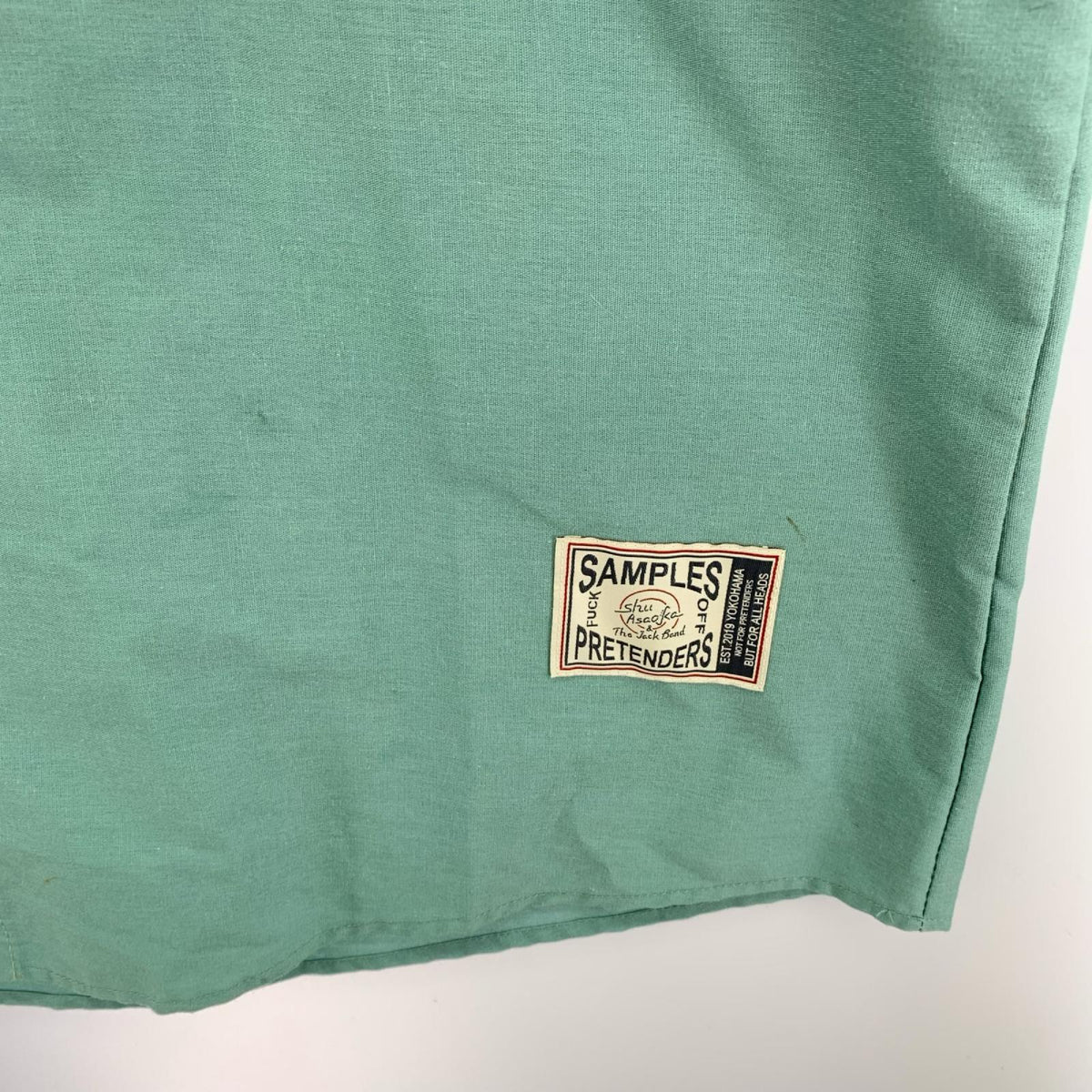 半袖シャツ samples ×redkap ｸﾞﾘｰﾝ L グリーン