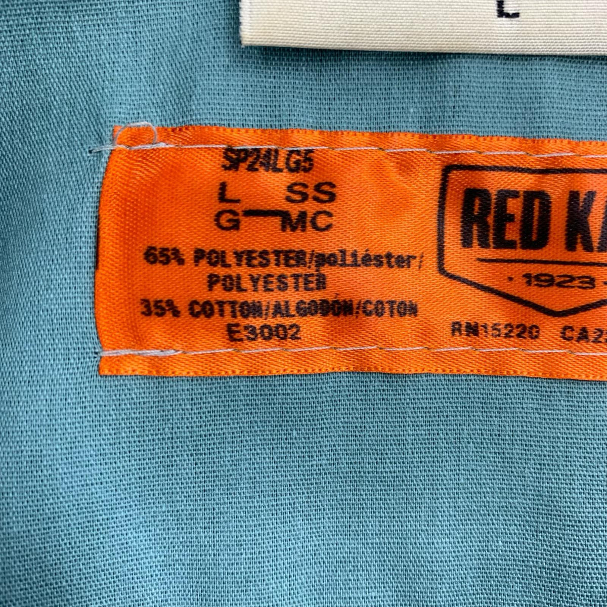 半袖シャツ samples ×redkap ｸﾞﾘｰﾝ L グリーン