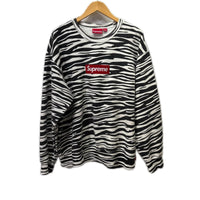 スウェット 22AW Box Logo Crewneck Zebra L マルチカラー